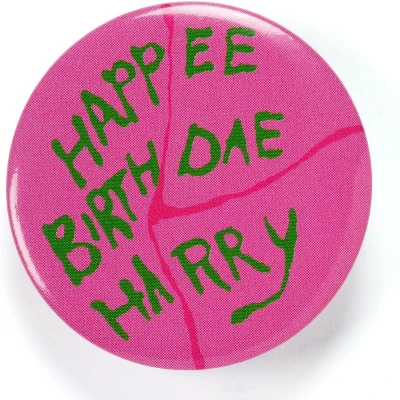Afbeelding van Happee Birthdae Harry Cake Button Badge