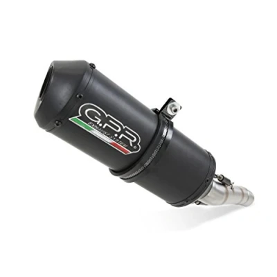 Afbeelding van GPR K.166.GHI terminal goedgekeurd met verbindingsstuk voor Kawasaki Versys 1000 2015/16, gietijzer.