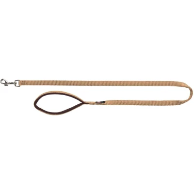 Afbeelding van Trixie Premium Looplijn Caramel Hondenriem 100x2.0 cm