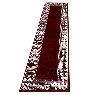Afbeelding van Moderne loper Jena Rood 9340 80x300cm Adana Carpets