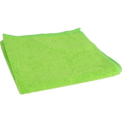 Afbeelding van Microvezeldoek, groen, pak van 10 stuks microvezeldoek