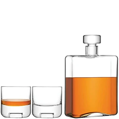 Afbeelding van LSA Cask Whisky Set Clear 1 Unit Mondgeblazen &amp; Handgemaakt Glas KC05