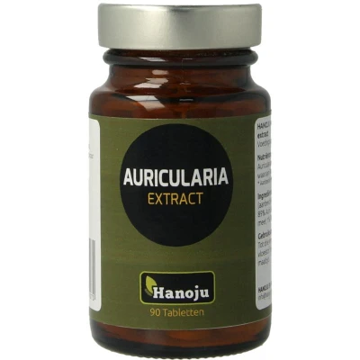 Afbeelding van Hanoju Auricularia Paddenstoel Extract, 90 tabletten