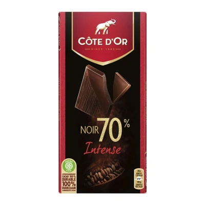 Afbeelding van Côte d&#039;Or Sensations Noir 70% 16 x 100 gram
