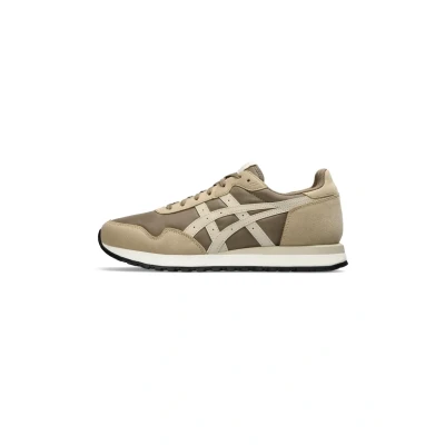 Afbeelding van Asics Sportstyle Tiger Runner II Sneakers laag, Maat: 46, Pepper putty Textiel/ synthetisch