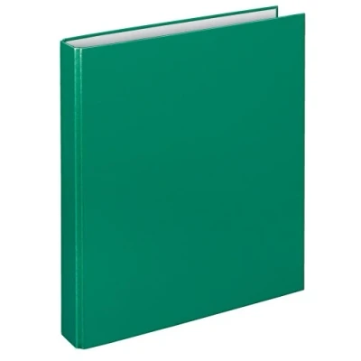 Afbeelding van VELOFLEX 1143040 ringband Basic, DIN A4, 1 stuk, groen, vulhoogte 25 mm, met 4 D ringmechaniek, smalle