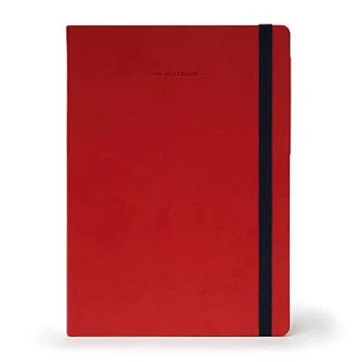 Afbeelding van LEGAMI notitieboek A5+ blanco rood
