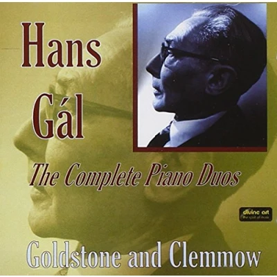 Afbeelding van Goldstone &amp; Clemmow Gal: The Complete Piano Duos (CD)