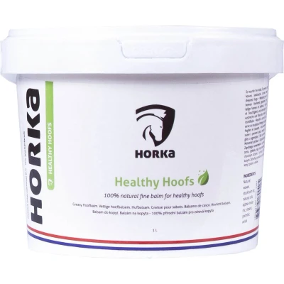 Afbeelding van Horka Hoefbalsem Healthy Hoofs 1 Liter Naturel Per Stuk