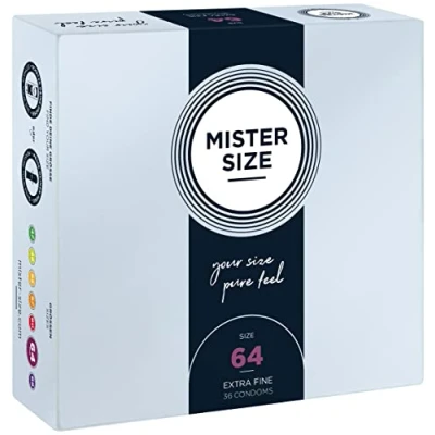 Afbeelding van Mister Size MISTER.SIZE 64 mm Condooms 36 stuks