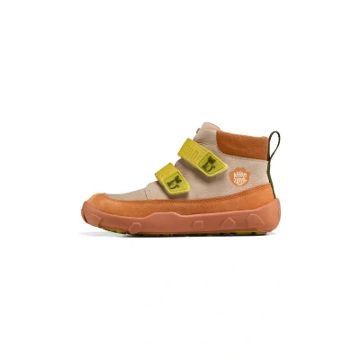 Afbeelding van Affenzahn Friendy overgangsschoen, weerbestendig, ademend, van leer, met antislipzool en reflectoren, maat 21 32, kat beige, 25 EU