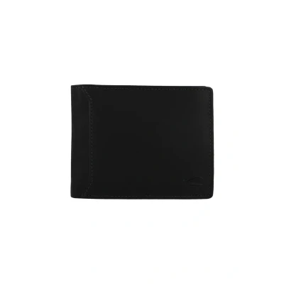 Afbeelding van camel active Leren portemonnee Ocean Horizontal Wallet Black zwart
