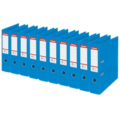 Afbeelding van Esselte A4 Ordner, Blauw, Rugbreedte Van 72 Millimeter, Kunststof, 10 Stuks, Vivida, 624067
