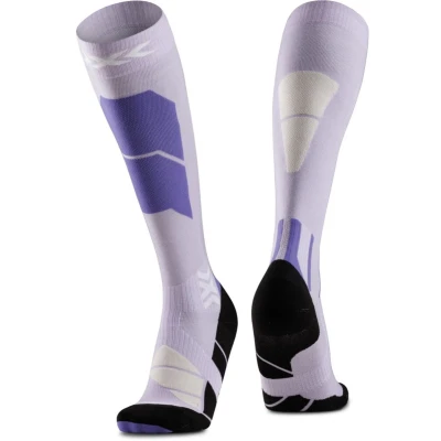 Afbeelding van X Socks Ski Perform Merino Otc Unisex Compressiesokken (maat: 42_44, Paars)
