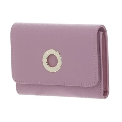 Afbeelding van MANDARINA DUCK Leren Portemonnee Mellow Leather Wallet Lilac Rose Paars