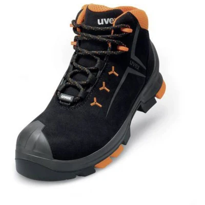 Afbeelding van uvex 2 6509245 Hoge veiligheidsschoenen ESD S3 Schoenmaat (EU): 45 Zwart, Oranje 1 paar