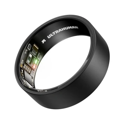 Afbeelding van Ultrahuman Ring Air Matt Grey Ringmaat 10 Smart Slaap Tracking Hartslag &amp; Temperatuur Monitoring, Volg Slaap, Beweging Herstel