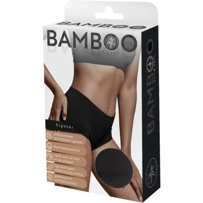 Afbeelding van Naproz Bamboo Hipster Zwart S 1ST
