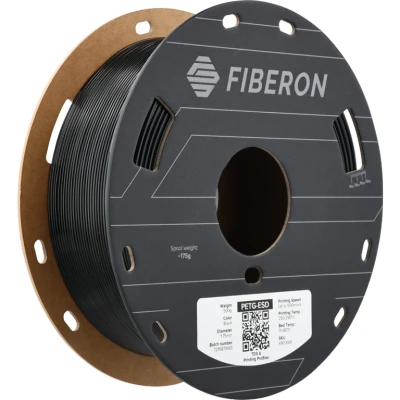 Afbeelding van Polymaker Fiberon™ PETG ESD (PETG, Zwart), 3D print filamenten, Zwart