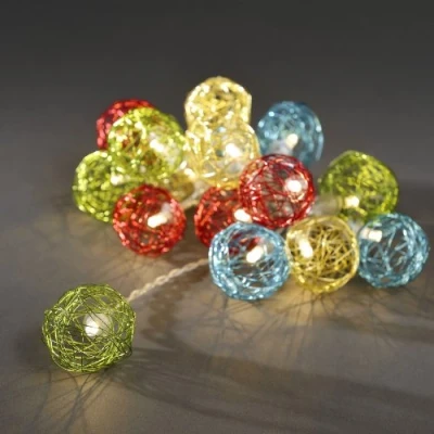 Afbeelding van Lichtslinger led kerstverlichting binnen 16 lampjes 2.25 meter