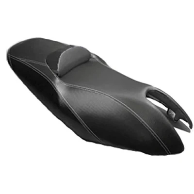 Afbeelding van one by Camamoto 77662004 anti slip stoelhoes + rugleuning in zwart compatibel met Yamaha t max 500 bouwjaar 2001 2007