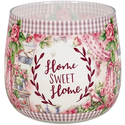 Afbeelding van KOTARBAU® Sieradenkaars, geurkaars in glas, met sieraden, Sweet Home, brandduur tot 28 uur, cadeau aangename aromatherapie, decoratieve kaarsen