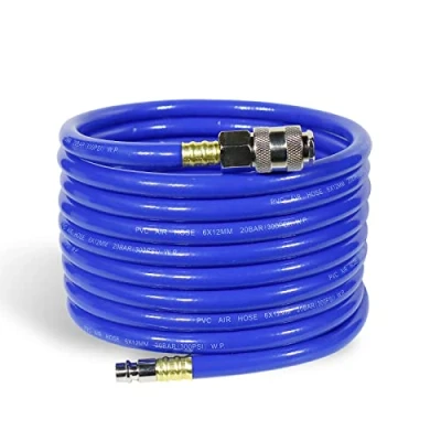 Afbeelding van 5 m per luchtlengte met snelkoppeling, 20 bar, 1/4 inch voor compressorlengte