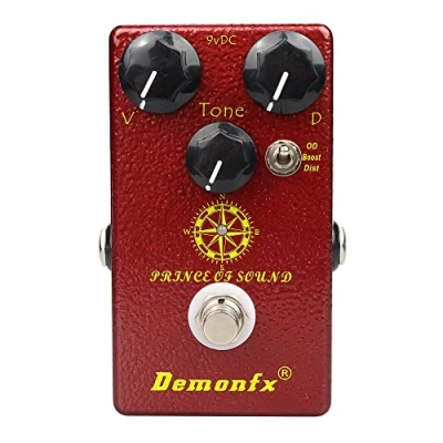 Afbeelding van DemonFX PRINCE OF SOUND Overdrive/Boost/Distortion Gitaar pedaal