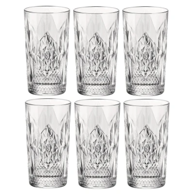 Afbeelding van Bormioli Rocco Longdrinkglazen Stone 490 ml 6 Stuks