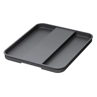 Afbeelding van Ninka eins2vier deksel voor 11,5 L Afvalbak 216 x 191 16 mm donkergrijs