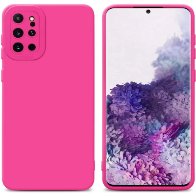 Afbeelding van Cadorabo Hoesje geschikt voor Samsung Galaxy S20 PLUS in FLUID HOTPINK Beschermhoes TPU silicone Cover Case