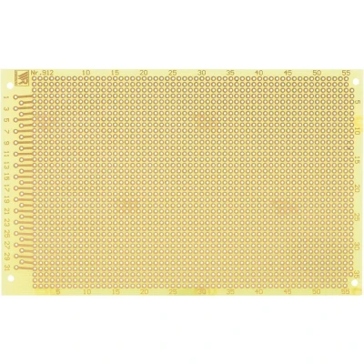 Afbeelding van Rademacher WR Typ 912 Experimenteer printplaat Epoxide (l x b) 160 mm 100 35 µm Rastermaat 2.54 Inhoud 1 stuk(s)