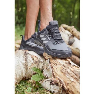 Afbeelding van adidas Performance Terrex AX4 GTX Outdoorschoenen, Dames, Maat: 38, Core black grey three mint ton Kunststof/ textiel