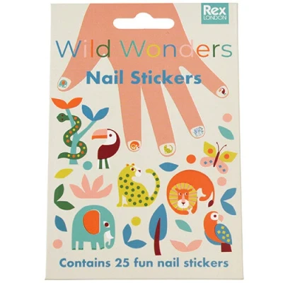 Afbeelding van Rex london nagelstickers wild wonders