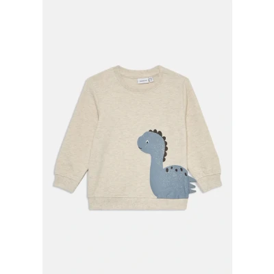 Afbeelding van Name It baby jongens trui NIXEN Peyote Melange Regular Fit