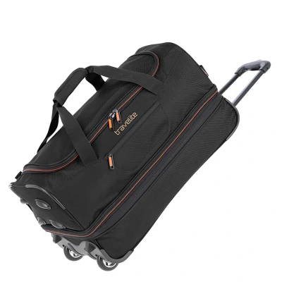 Afbeelding van Travelite Basics Wheeled Duffle 55 Expandable black Trolley