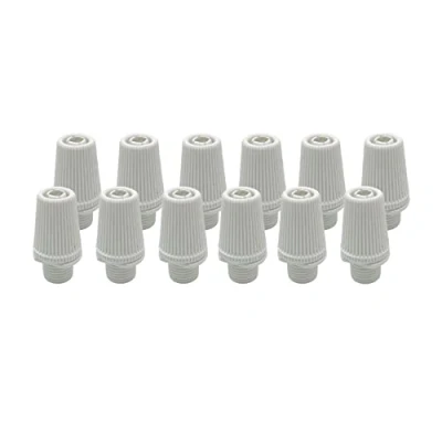 Afbeelding van HALOTEC. 12 stuks elektrische kabelbinders, wit