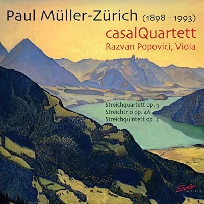 Afbeelding van CasalQuartett &amp; Razvan Popovici String Quintet Op. 2 Quartet 4 trio 46 (CD)