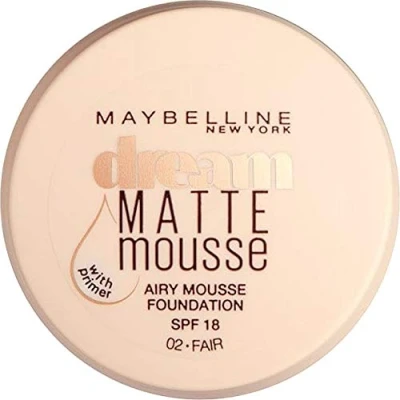 Afbeelding van Maybelline Dream Matte Mousse Foundation + Primer 02 Fair