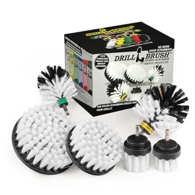 Afbeelding van Boorborstel Ultieme autowasset Reinigingsaccessoires Autotapijt Vrachtwagenaccessoires Wielborstel Motoraccessoires Automatten Spinborstel Interieurleer, vinyl, bekleding, stof
