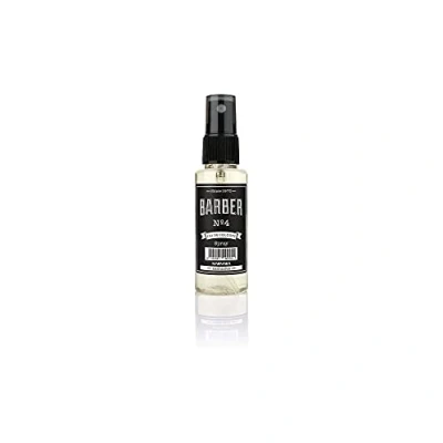 Afbeelding van BARBER MARMARA No.4 Mini Eau de Cologne pompspray voor heren, 1 x 50 ml, Aftershave Men geurwater onderweg herengeur reisformaat 70 alcohol geurflesje met verstuiver