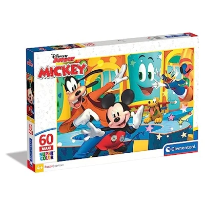 Afbeelding van Clementoni Mickey Mouse MAXI Puzzel 60 Stukjes 1 Stuk