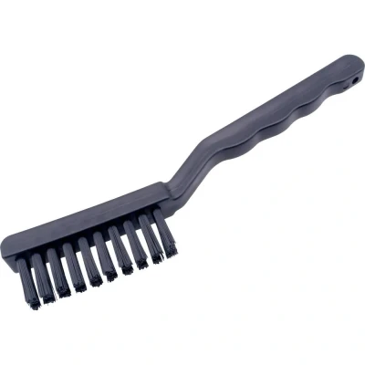Afbeelding van QUADRIOS GmbH ESD reinigingsborstel borstel lengte 17,5 cm, borstelkop 6,7 borstellengte 1,6 cm professionele antistatische accessoires (norm EN 61340 5 1)