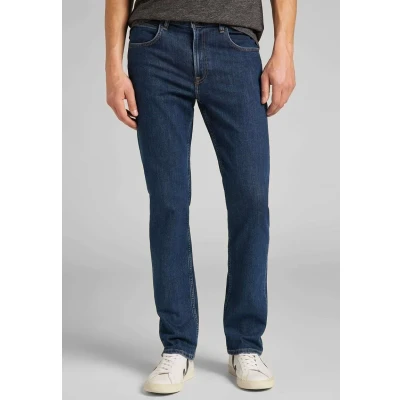 Afbeelding van Lee Brooklyn Straight leg jeans, Heren, Maat: 30x32, Dark stonewash