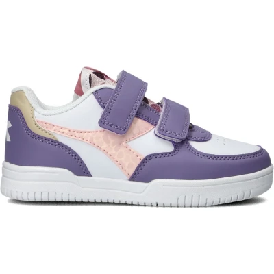 Afbeelding van Diadora Raptor Low Spotted Ps Sneakers Meisjes Paars Maat 33