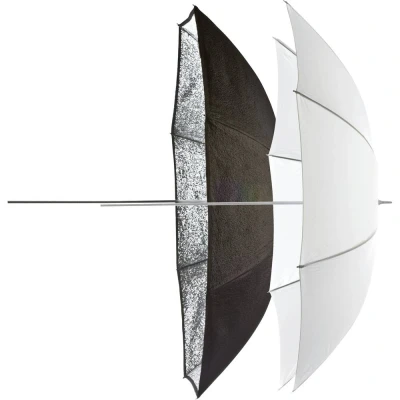 Afbeelding van Elinchrom Prolinca scherm set 83 cm zilver/transparant