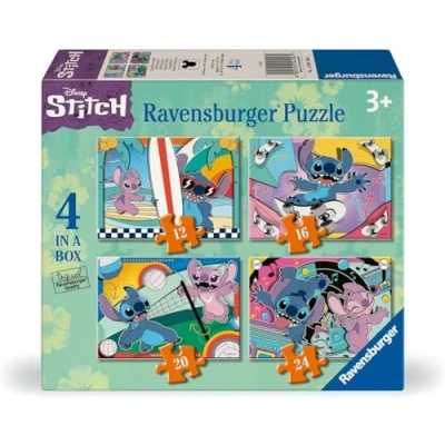 Afbeelding van Ravensburger Disney Stitch Legpuzzel 12, 16, 20, 24 Stukjes