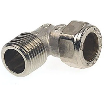 Afbeelding van Bonfix overgangsknie 22 mm knel x 3/4&quot; bu.dr. vertind