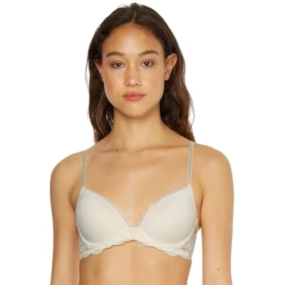 Afbeelding van Calvin Klein Underwear LIFT DEMI Pushup BH, Dames, Maat: 75F, Ivory
