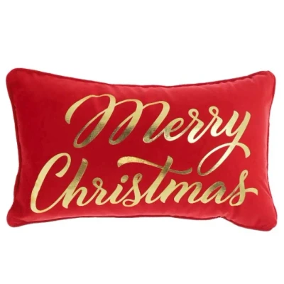 Afbeelding van Unique Living Sierkussen Merry Red 30x50cm
